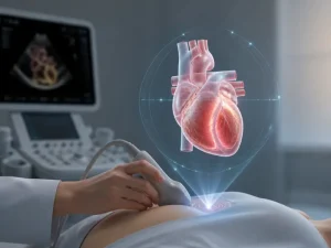 اکو سه بعدی قلب برای بررسی دقیق شکل و عملکرد دریچهها و حفرههای قلب